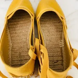 Doen | Shoes | Doen Salvadore Ankle Wrap Yellow 6  display picture 1